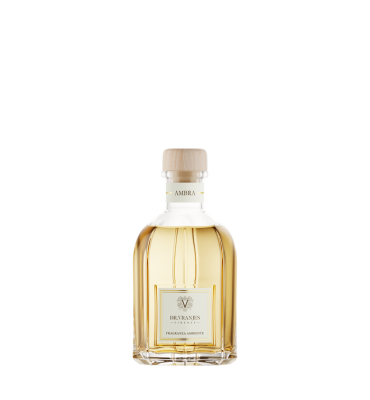 DR. VRANJES AMBRA Geur Bijvulling 500 Ml - Voor Diffusers, Met Nieuwe Sticks